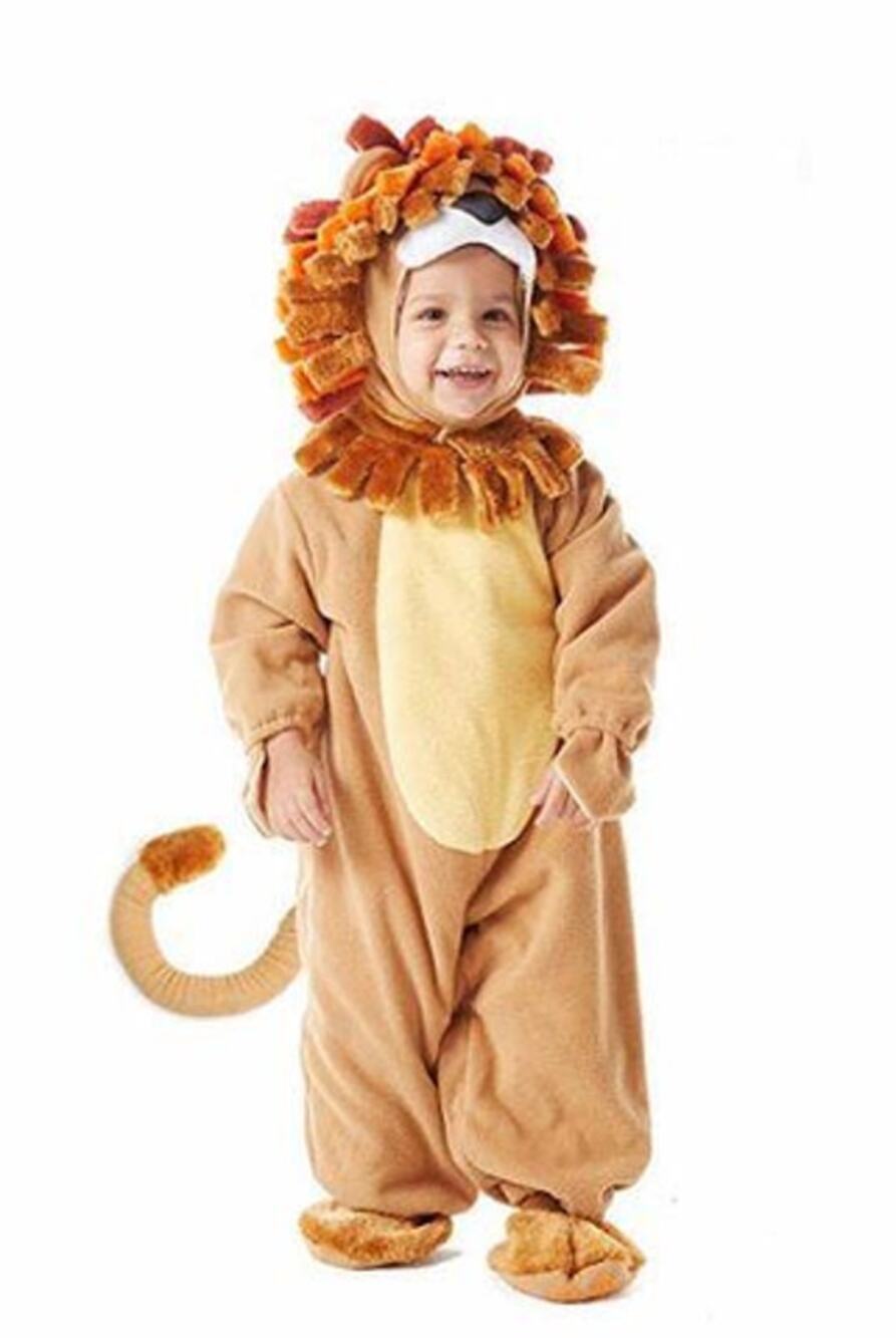 Spooktacular Lion Costume with Zebra Plushie Size 3T